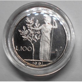 100 Lire 1991 Proof