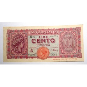 100 Lire 1944 Luogotenenza