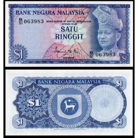 MALAYSIA 1 Ringgit 1967