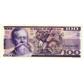 MEXICO 100 Pesos 03.09.1981...