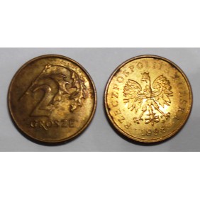 POLAND 2 Grosze 1998