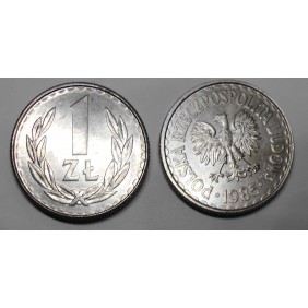 POLAND 1 Zloty 1985