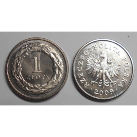 POLAND 1 Zloty 2009