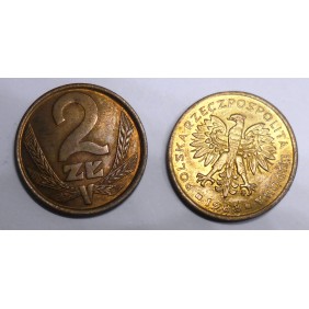 POLAND 2 Zlote 1983