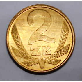 POLAND 2 Zlote 1987