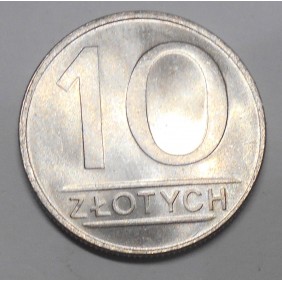POLAND 10 Zlotych 1987