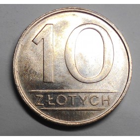 POLAND 10 Zlotych 1986