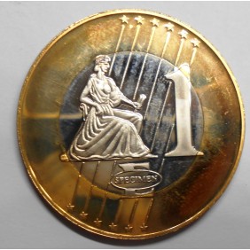 POLAND 1 euro 2004 Specimen