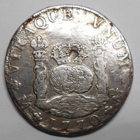 MEXICO 8 Reales 1770 Mo MF...