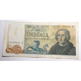 5000 Lire 1971 COLOMBO 3...