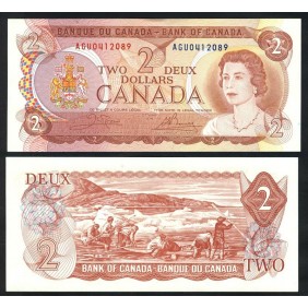CANADA 2 Dollars 1974