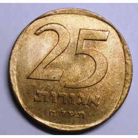 ISRAEL 25 Agorot 1978