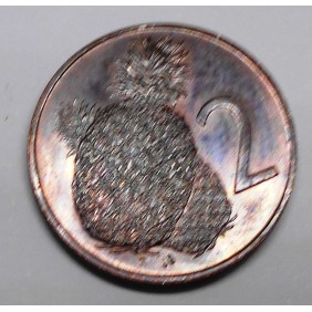 COOK ISLANDS 2 Cents 1973
