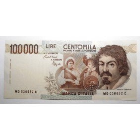 100.000 Lire Caravaggio 1...