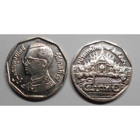 THAILAND 5 Baht 2006 (BE 2549)