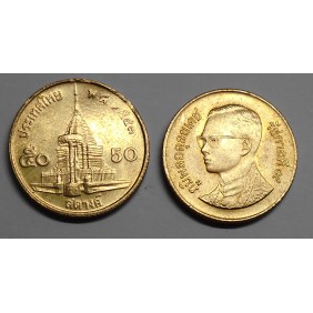 THAILAND 50 Satang 2000 (BE...