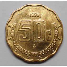 MEXICO 50 Centavos 1998
