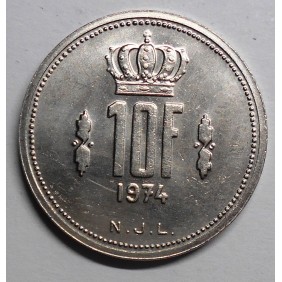 LUXEMBOURG 10 Francs 1974