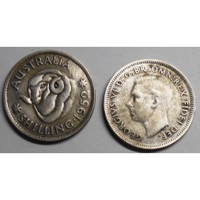 AUSTRALIA 1 Shilling 1952 AG
