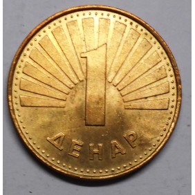 MACEDONIA 1 Denar 1993