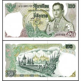 THAILAND 20 Baht 1971
