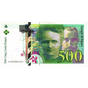 FRANCE 500 Francs 1995