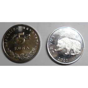 CROATIA 5 Kuna 2022