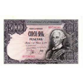 SPAIN 5000 Pesetas 1976