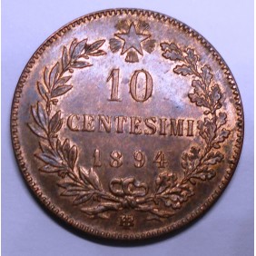 10 Centesimi 1894 BI