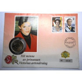 NUMISBRIEF Sweden 5 Kronor...