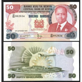 KENYA 50 Shillings 1986