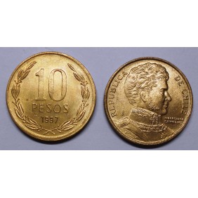 CHILE 10 Pesos 1997