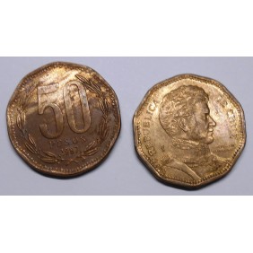 CHILE 50 Pesos 1997