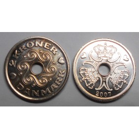 DENMARK 2 Kroner 2007