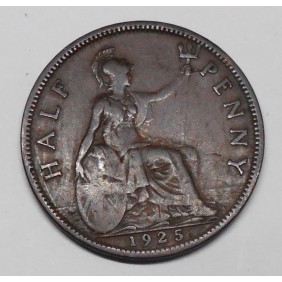 GREAT BRITAIN 1/2 Penny 1925