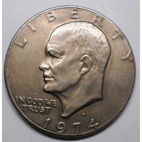 USA 1 Dollar Eisenhower 1974 D