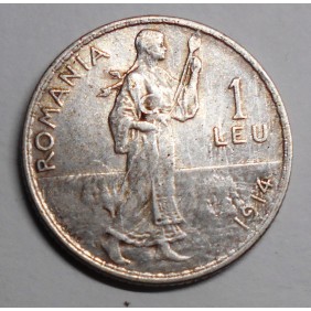 ROMANIA 1 Leu 1914 AG