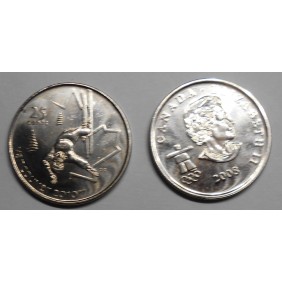 CANADA 25 Cents 2008...