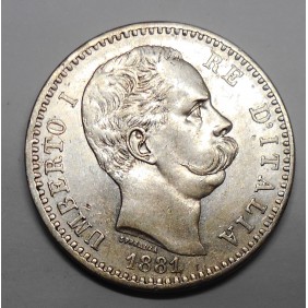 2 Lire 1881 AG