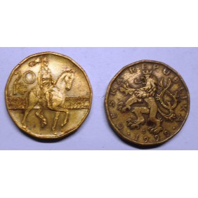 CZECH REPUBLIC 20 Korun 1999