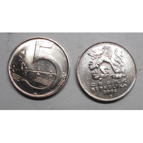 CZECH REPUBLIC 5 Korun 2008