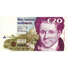 IRELAND 20 Pounds 16.07.1998