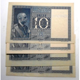 10 Lire 1939 / XVIII...