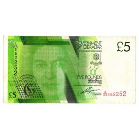 GIBRALTAR 5 Pounds 2011