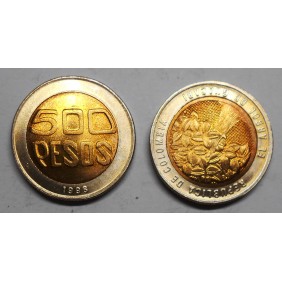 COLOMBIA 500 Pesos 1996...