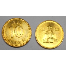 SOUTH KOREA 10 Won 1995