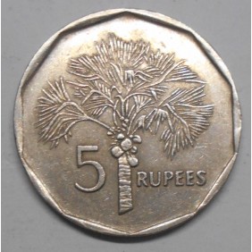 SEYCHELLES 5 Rupees 1997