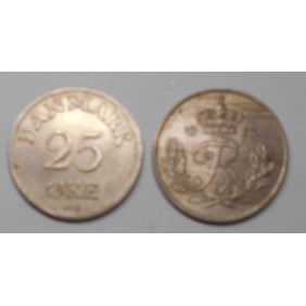 DENMARK 25 Ore 1953