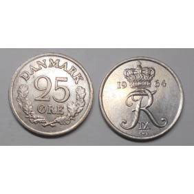 DENMARK 25 Ore 1964