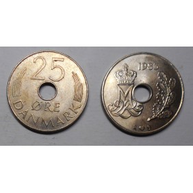 DENMARK 25 Ore 1983